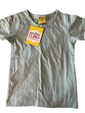 NWT More Then A Fling 86 92 Blue Green Shirt size 18-24m